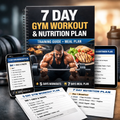 7-Day Fitness & Nutrition Plan - Complete Workout & Meal Guide (PDF)