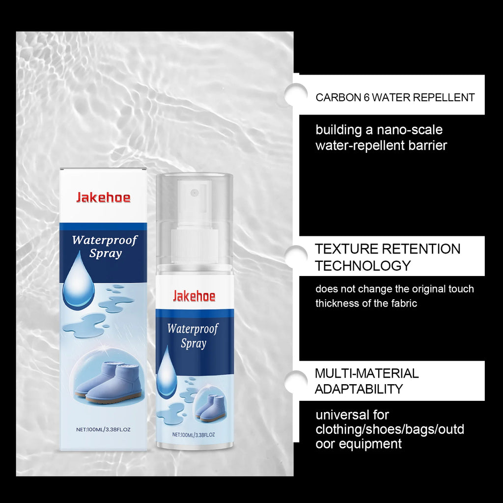 Nano Waterproof And Antifouling Spray Daily Care Fabric Shoes Bags Reduce Dirt Adhesion Rain Oil Proof Long-term Effective Care