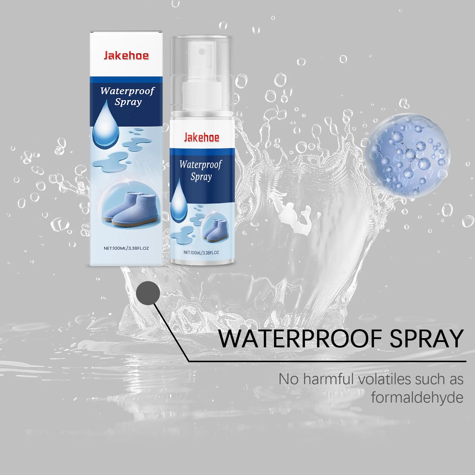 Nano Waterproof And Antifouling Spray Daily Care Fabric Shoes Bags Reduce Dirt Adhesion Rain Oil Proof Long-term Effective Care